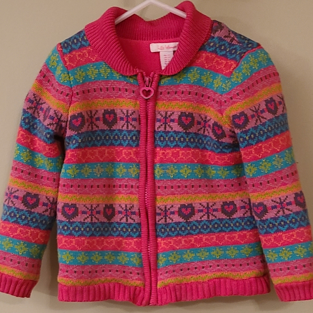 Lilly Wicket fleece lined zip up sweater